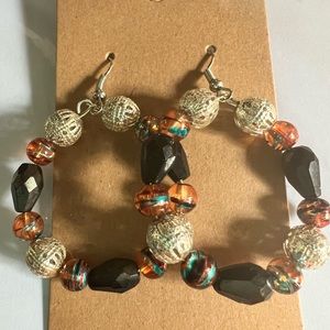 Hoop earrings handmade